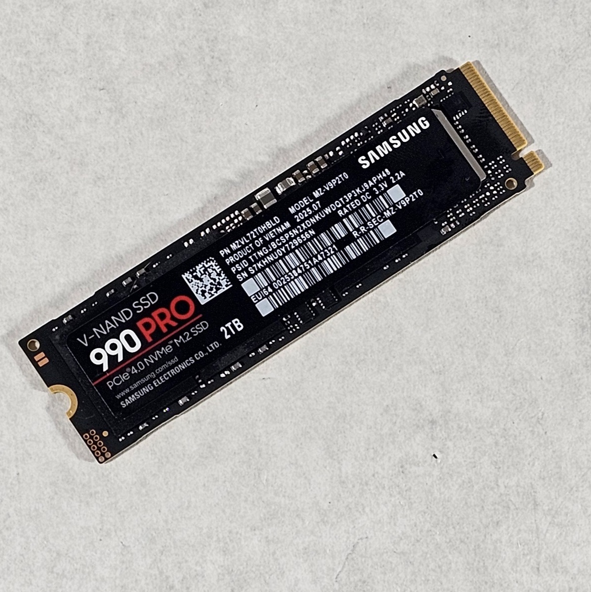 2TB NVMe M.2 SSD Samsung 990 PRO