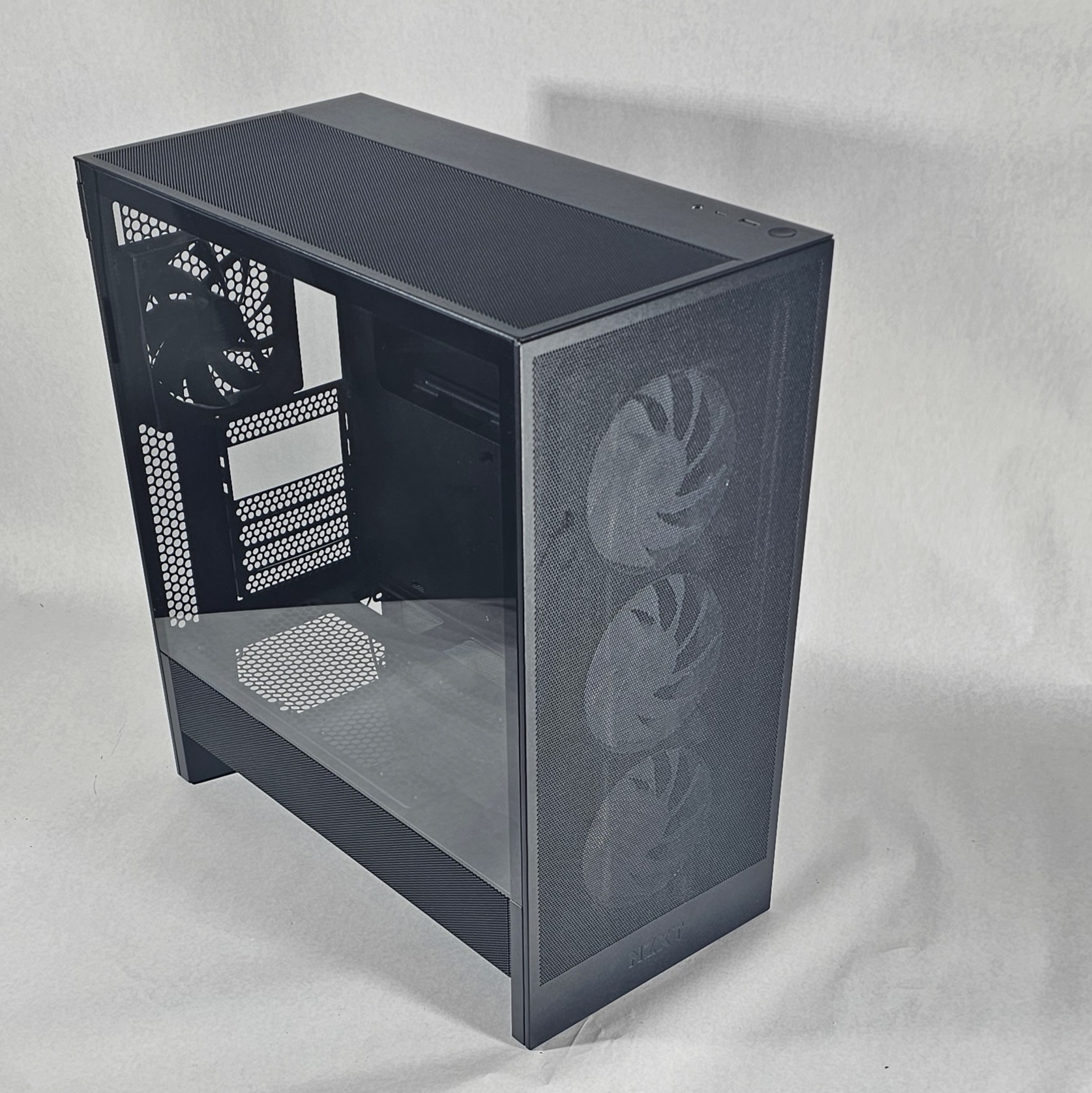 NZXT H5 Flow ATX Mid-Tower PC Case with RGB Fans