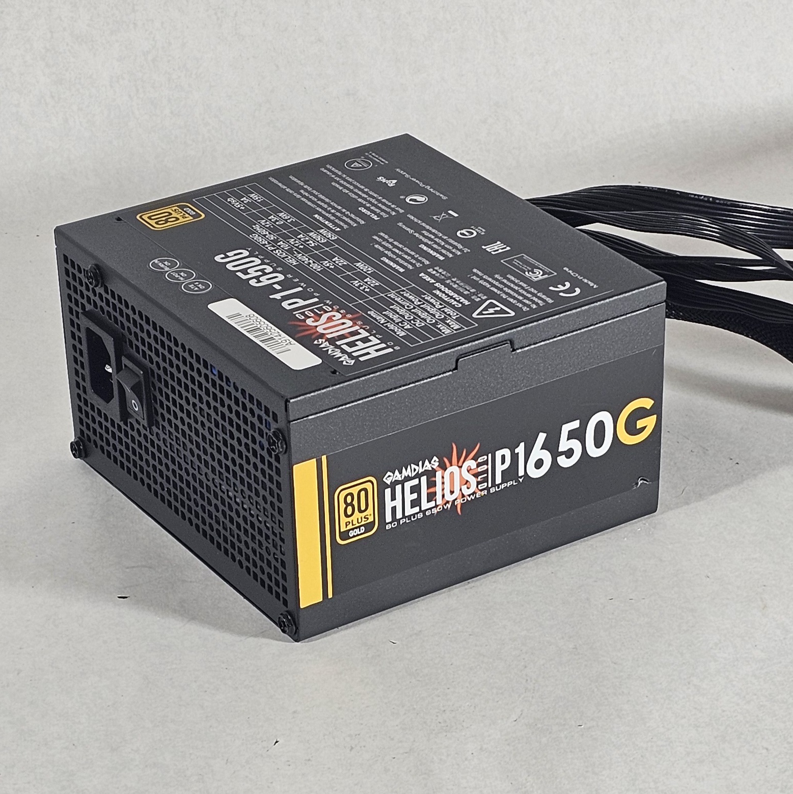 650 Watt PSU 421 80+ Gold Helois P1 650G Power Supply