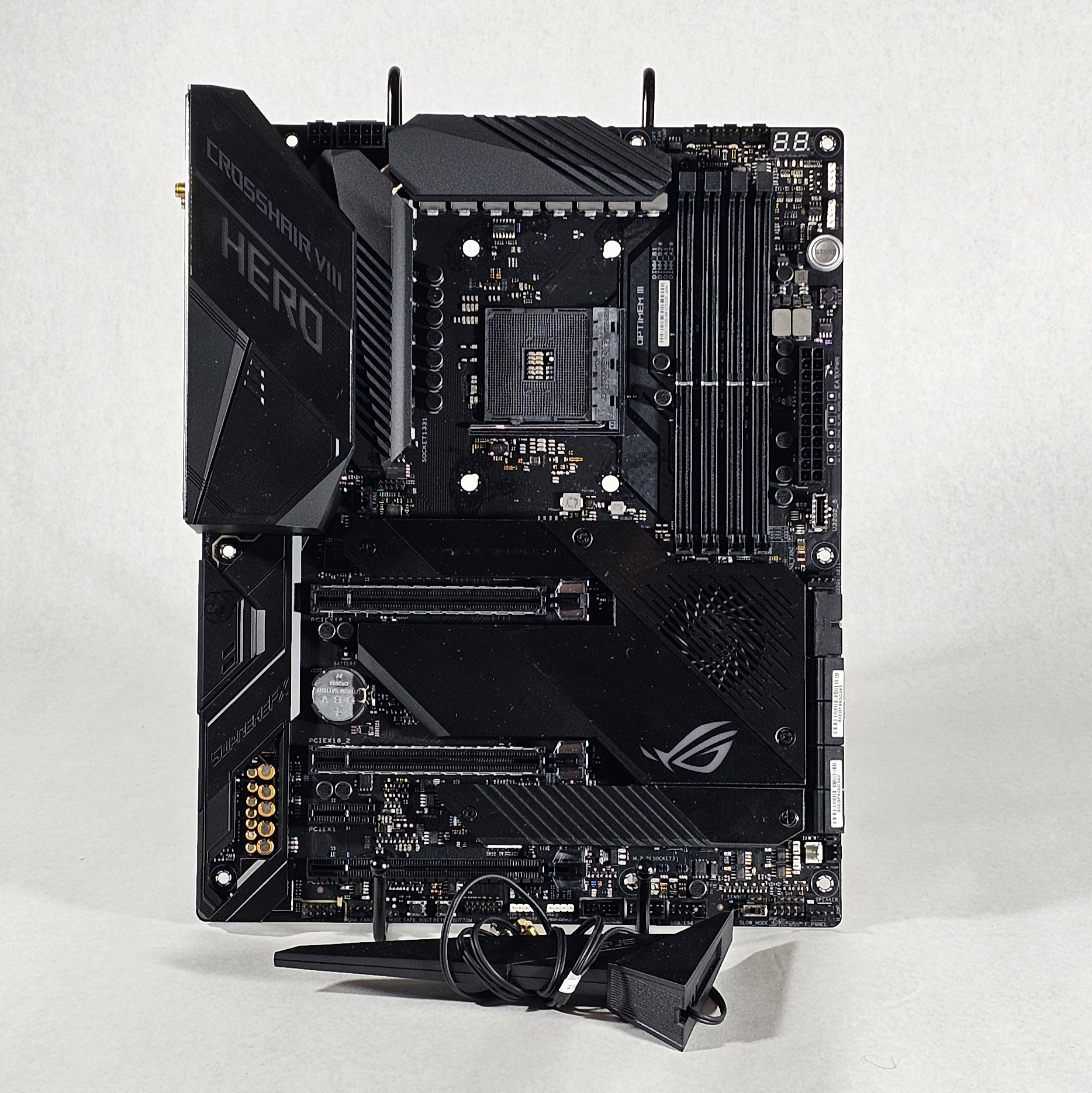 X570 ASUS ROG Crosshair VIII HERO WIFI DDR4 AMD AM4 ATX Motherboard