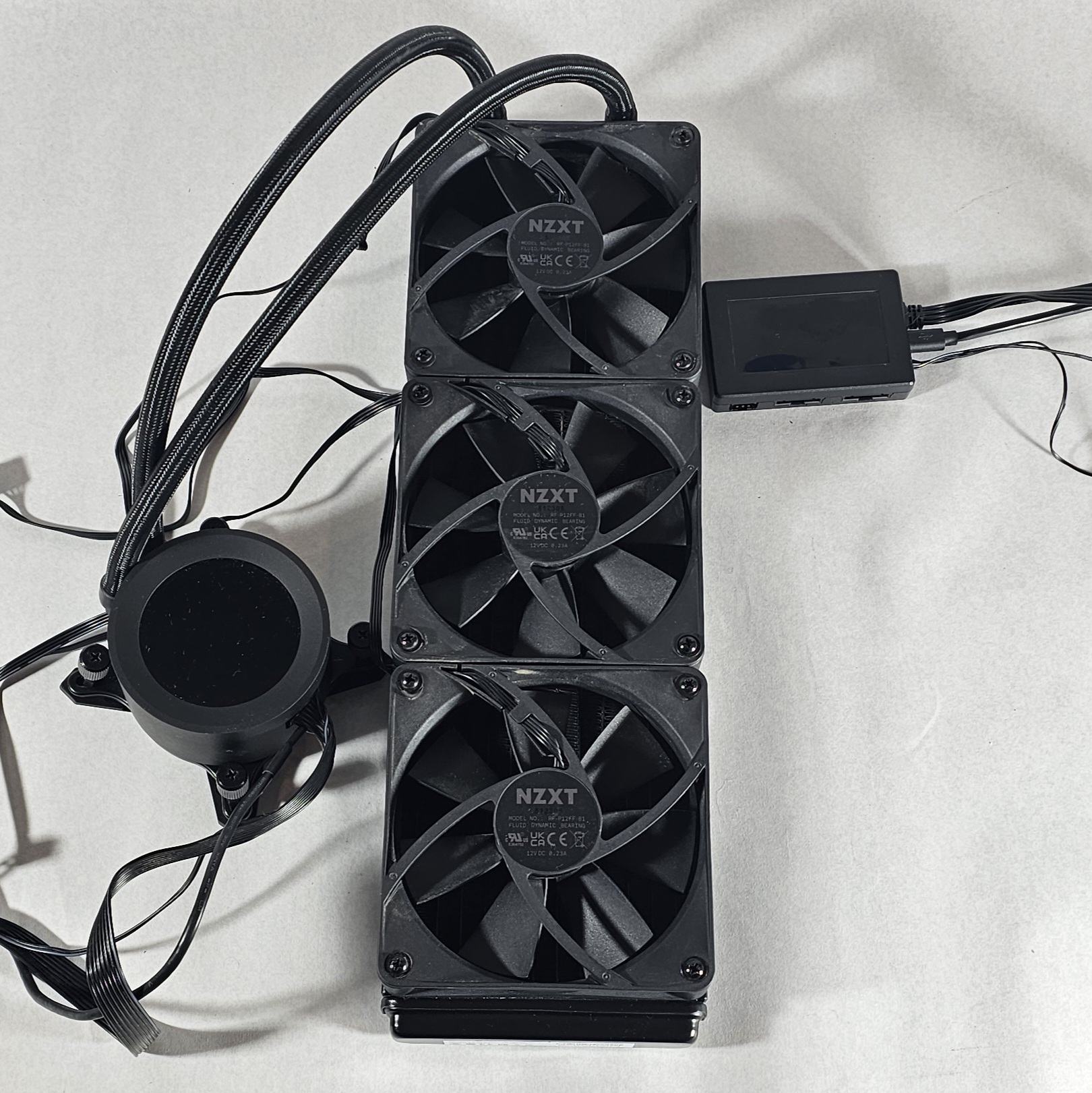 360mm NZXT AIO CPU Liquid Cooler w\ LCD Screen