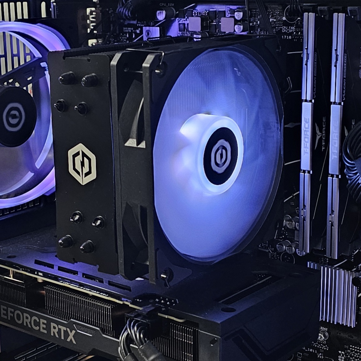 RGB CyberPower CPU Air cooler for AMD AM5