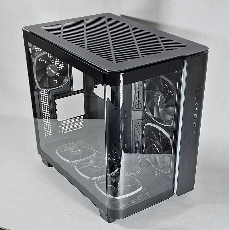 Montech PC Case with Tempered Glass and Front Mesh