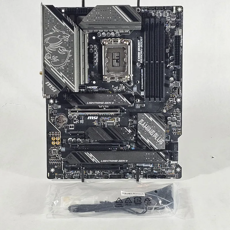 MSI Z790 GAMING PLUS WIFI LGA1700 DDR5 ATX Motherboard