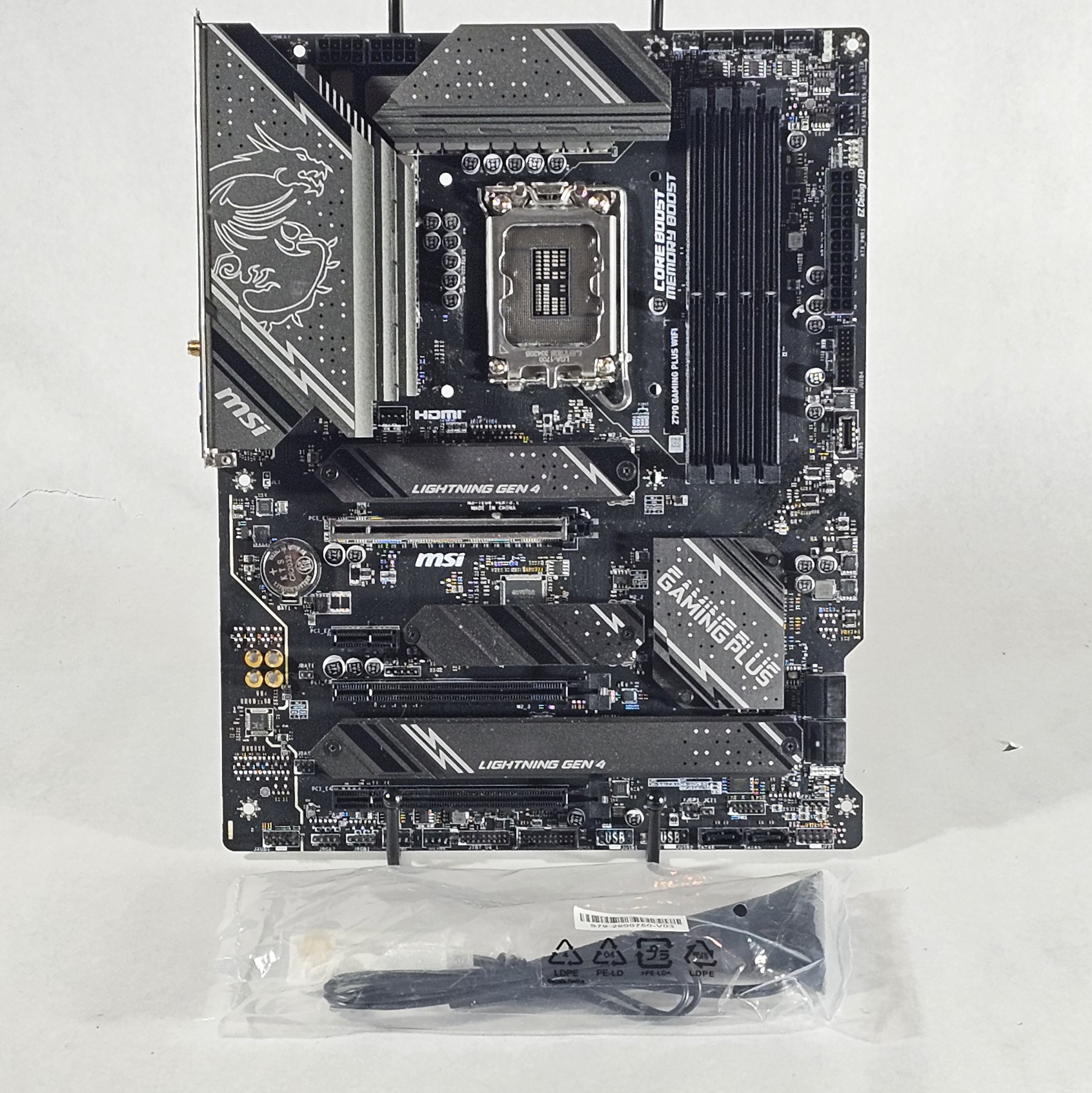 MSI Z790 GAMING PLUS WIFI LGA1700 DDR5 ATX Motherboard