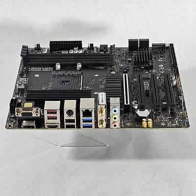 FOR PARTS ONLY: MSI B550M PRO B550M-VC WIFI AMD AM4 DDR4 mATX Motherboard - photo 2