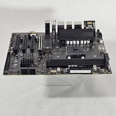 FOR PARTS ONLY: MSI B550M PRO B550M-VC WIFI AMD AM4 DDR4 mATX Motherboard - photo 4