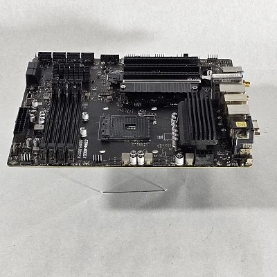 FOR PARTS ONLY: MSI B550M PRO B550M-VC WIFI AMD AM4 DDR4 mATX Motherboard - photo 5