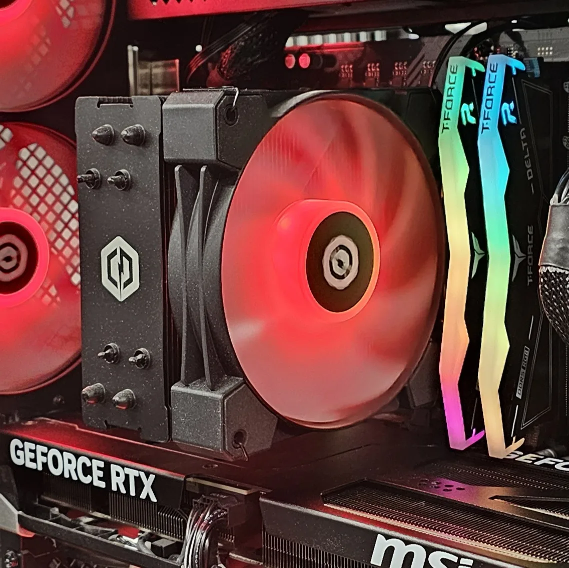 CyberPower RGB CPU Air Cooler for Intel LGA1700