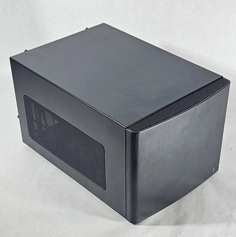 Black ITX PC Case w/ 3 Fans