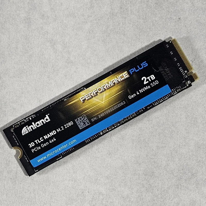 2TB NVMe M.2 SSD Inland Performance Plus Gen4