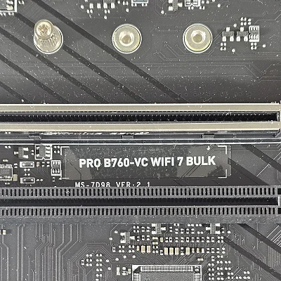 MSI PRO B760-VC WIFI 7 LGA1700 DDR5 ATX Motherboard - photo 8