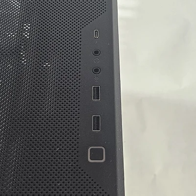 Black iBUYPOWER Slate 5 MR PC Case with Tempered Glass w/ 4 Fans - photo 8
