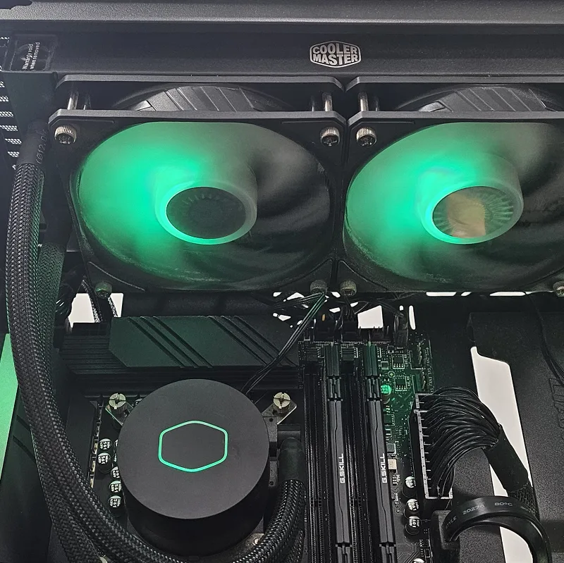 240mm AIO Cooler Master RGB CPU Liquid Cooler for Intel LGA1700