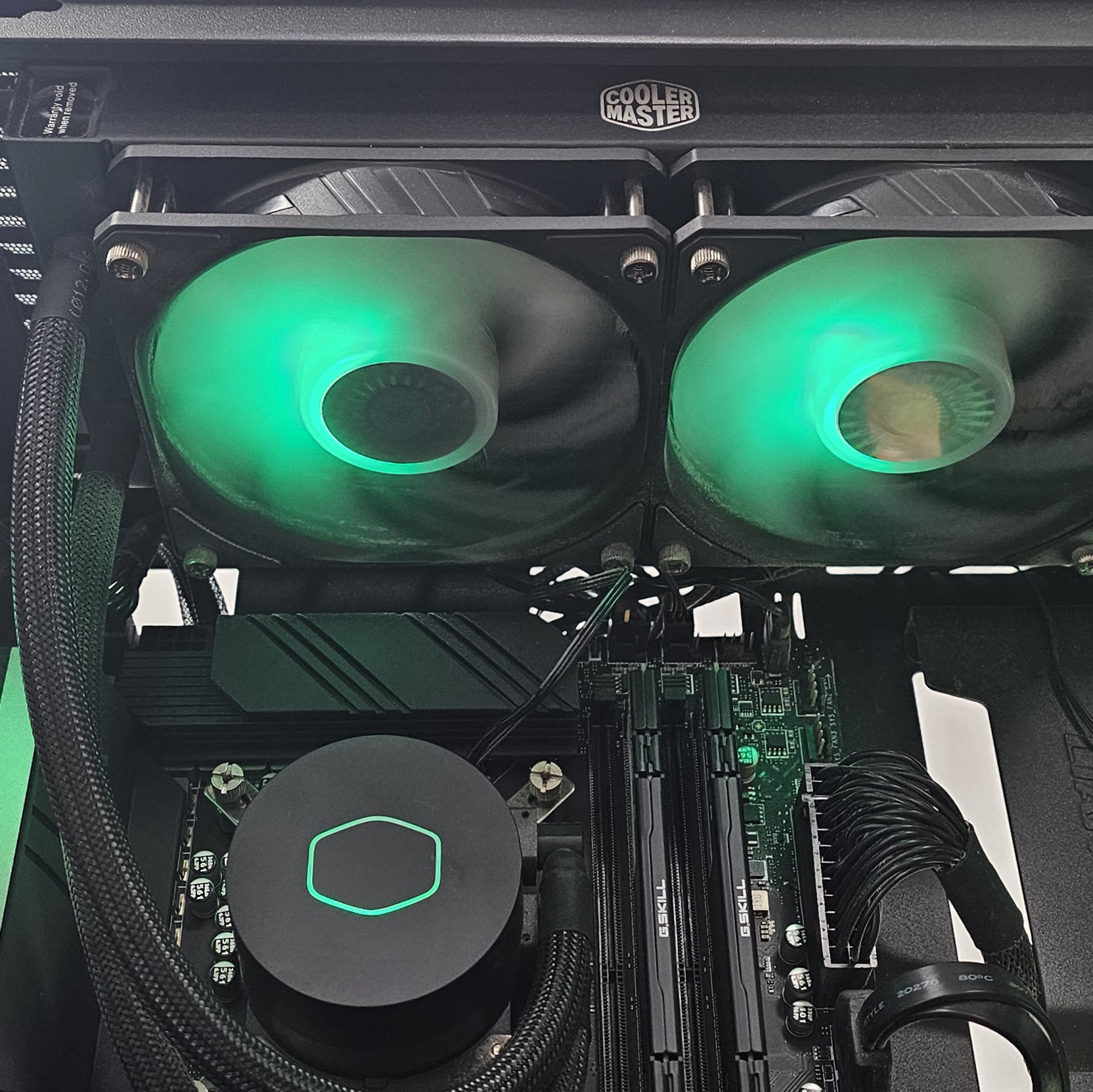 240mm AIO Cooler Master RGB CPU Liquid Cooler for Intel LGA1700