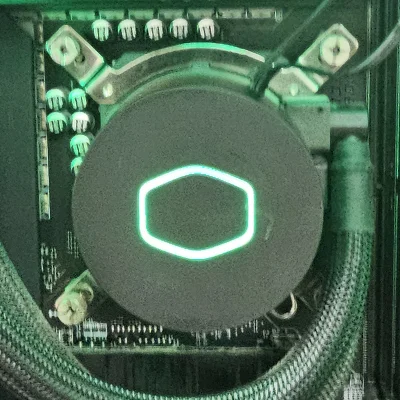 240mm AIO Cooler Master RGB CPU Liquid Cooler for Intel LGA1700 - photo 2