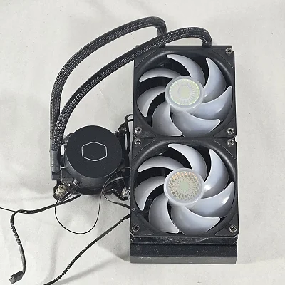 240mm AIO Cooler Master RGB CPU Liquid Cooler for Intel LGA1700 - photo 3