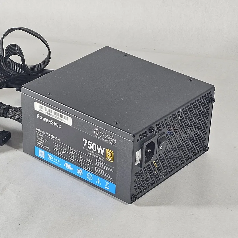 750 Watt PSU PowerSpec PSX 750GSM Power Supply