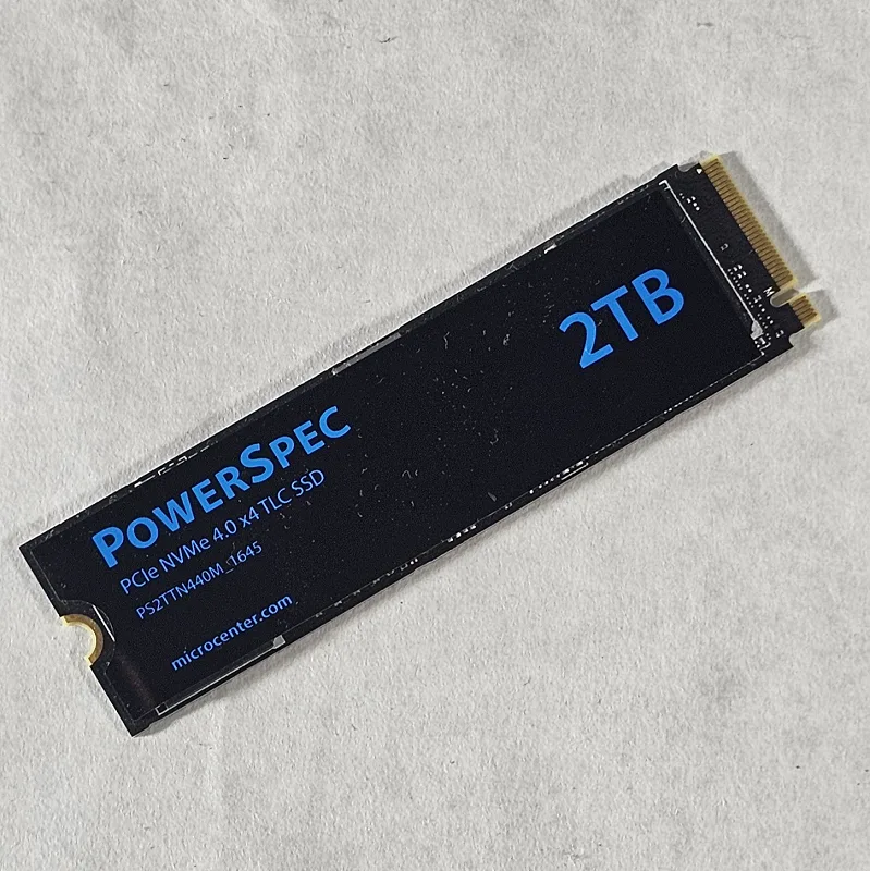 2TB NVMe M.2 SSD PowerSpec PS2TTN440M Gen4