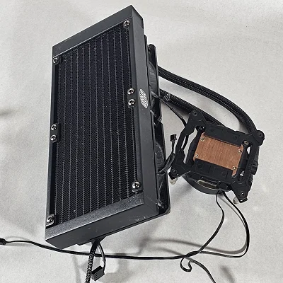 240mm AIO Cooler Master RGB CPU Liquid Cooler for Intel LGA1700 - photo 4