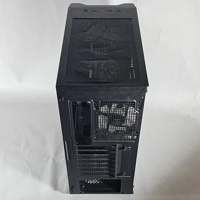 Black DeepCool PC Case with Tempered Glass w/ 3 Fans - photo 6