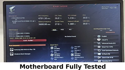 Gigabyte Z390 AORUS ULTRA LGA1151 DDR4 ATX Motherboard - photo 9