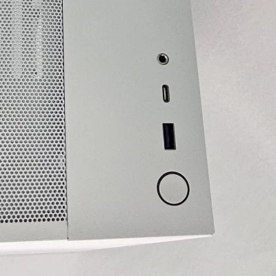 White NZXT PC Case with Tempered Glass w/ 4 Fans - photo 8