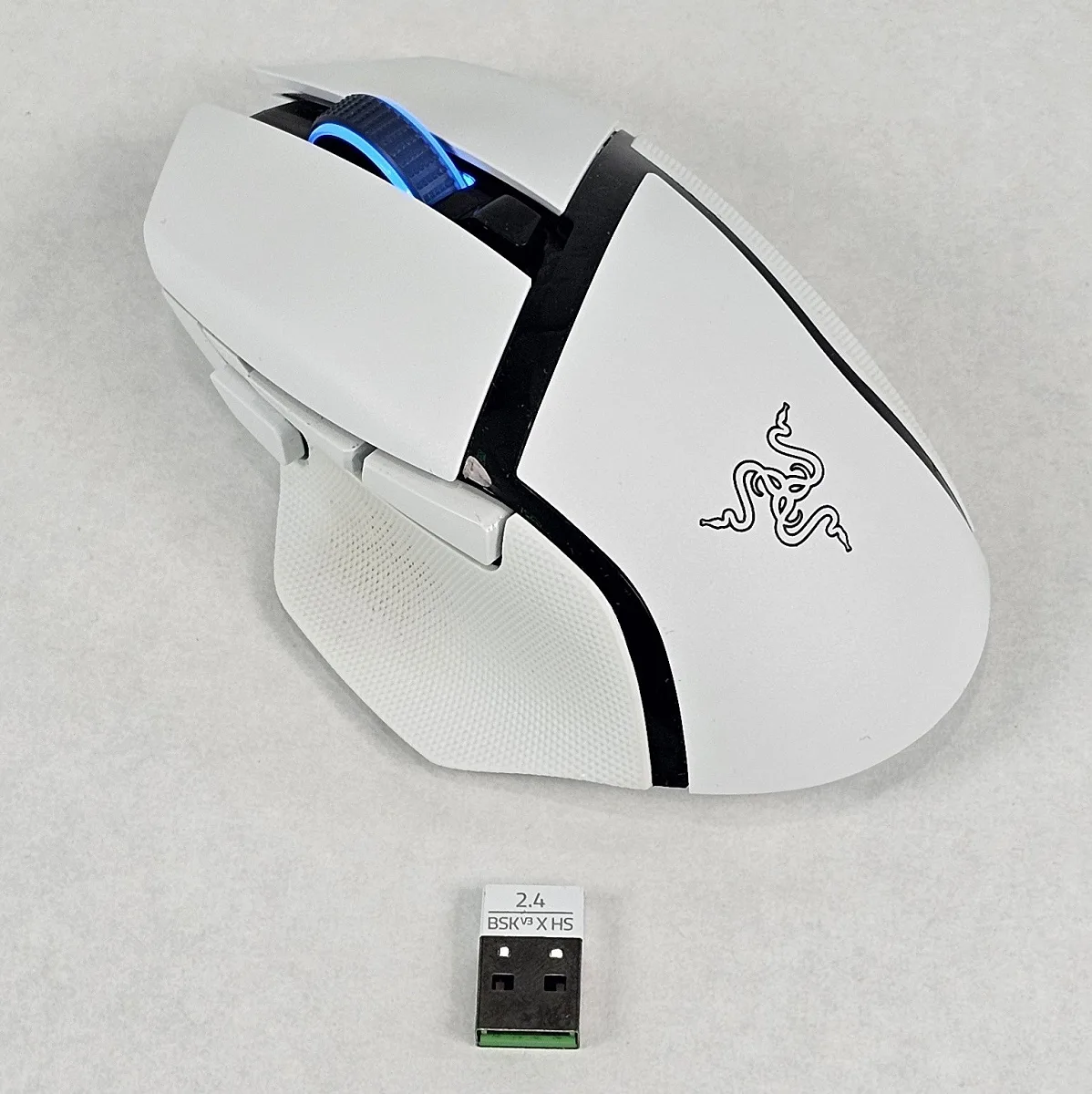 Razer Basilisk V3 X Hyperspeed Wireless Gaming Mouse - White