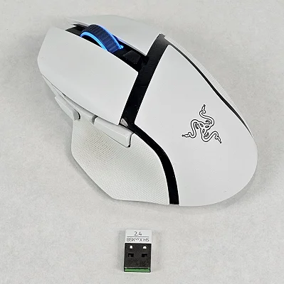 Razer Basilisk V3 X Hyperspeed Wireless Gaming Mouse - White - photo 1