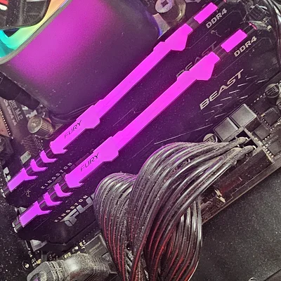 16GB DDR4 (2x8GB) CL16 3200MT/s Kingston Fury Beast - photo 1