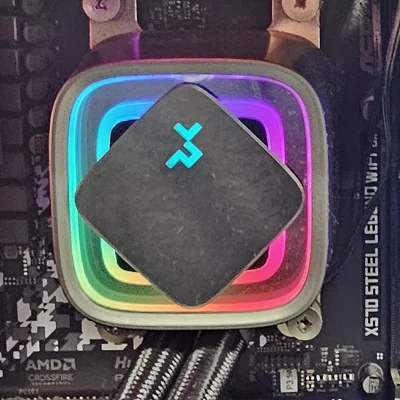 120mm AIO DeepCool RGB CPU Liquid Cooler for AMD AM4 - photo 2