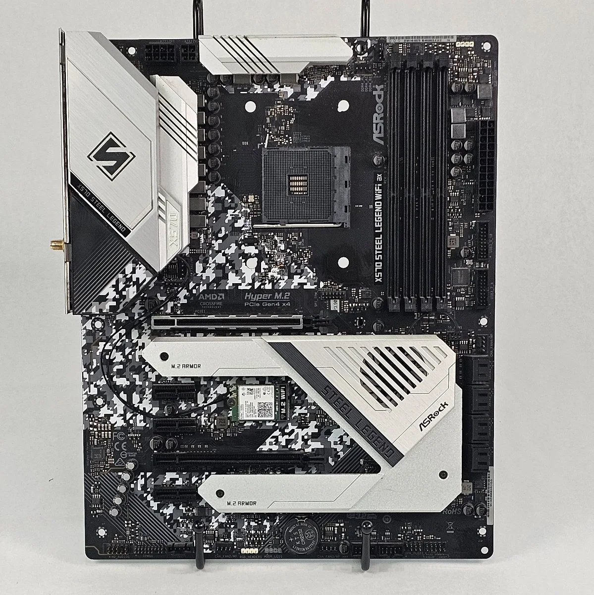 ASRock X570 Steel Legend WiFi ax AMD AM4 DDR4 ATX Motherboard