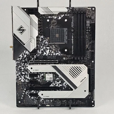 ASRock X570 Steel Legend WiFi ax AMD AM4 DDR4 ATX Motherboard - photo 1