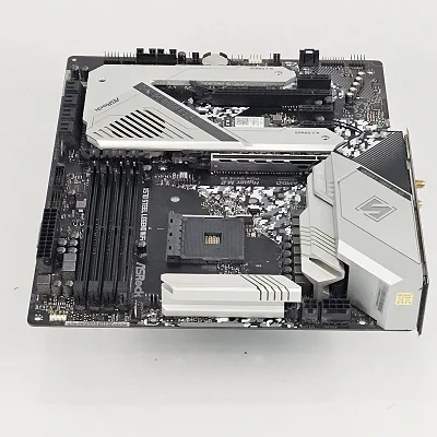 ASRock X570 Steel Legend WiFi ax AMD AM4 DDR4 ATX Motherboard - photo 5