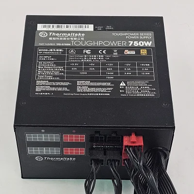 750 Watt PSU Thermaltake Toughpower Power Supply - photo 2