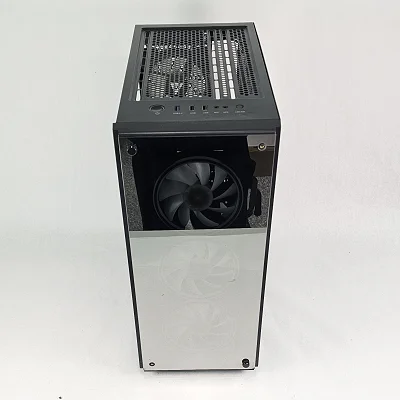 Black Genesis PC Case with Tempered Glass w/ 4 Fans - photo 5