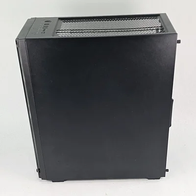Black Genesis PC Case with Tempered Glass w/ 4 Fans - photo 7