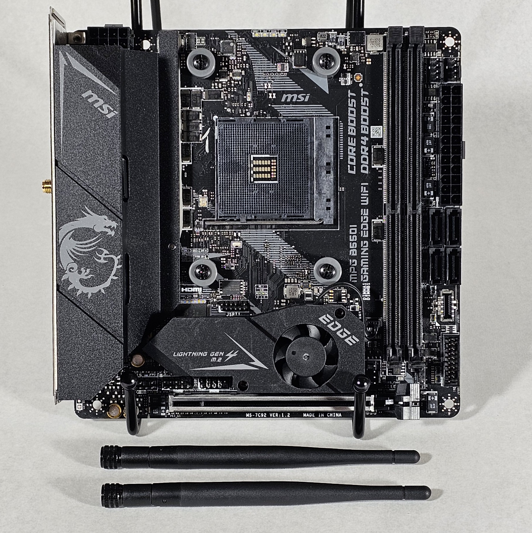 MSI MPG B550I AM4 ITX GAMING EDGE WIFI Motherboard