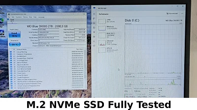 2TB NVMe M.2 SSD WD Blue SN580 Gen4 - photo 3