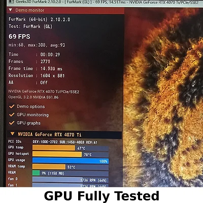 RTX 4070 Ti Gigabyte 12GB - photo 10