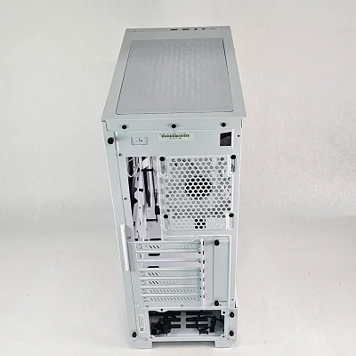 White PowerSpec PC Case with Tempered Glass w/ 3 Fans - photo 6