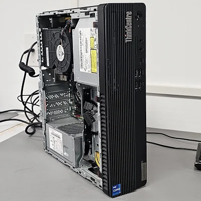 Black Lenovo ThinkCentre PC Case w/ 1 Fan - photo 8