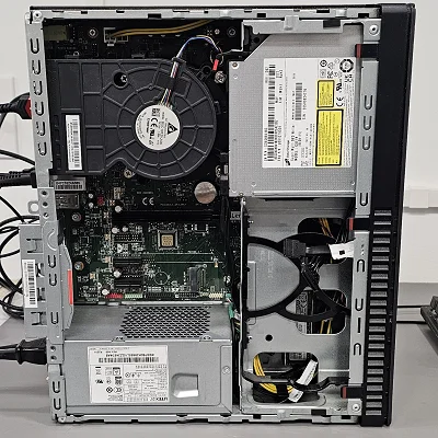 Black Lenovo ThinkCentre PC Case w/ 1 Fan - photo 9