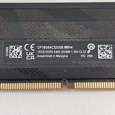 32GB DDR5 (2x16GB) CL32 6400MT/s Crucial - photo 3
