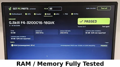 32GB DDR4 (2x16GB) CL16 3200MT/s G.Skill Ripjaws V - photo 4