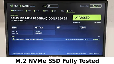 256GB NVMe M.2 SSD Samsung PM981 Gen3 - photo 3