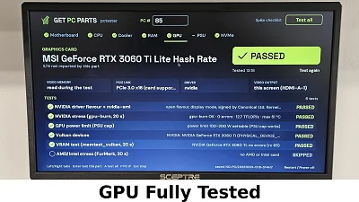 RTX 3060 Ti MSI Ventus 2X 8GB - photo 9