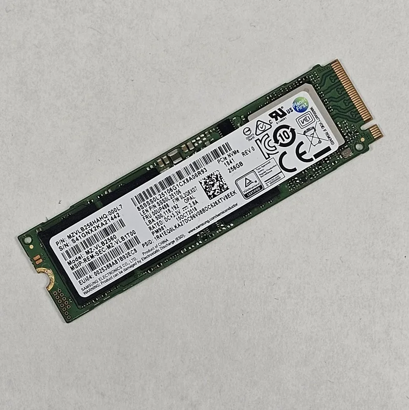 256GB NVMe M.2 SSD Samsung PM981 Gen3