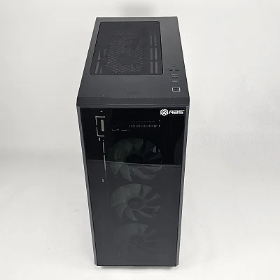 Black DeepCool PC Case with Tempered Glass w/ 4 Fans - photo 5