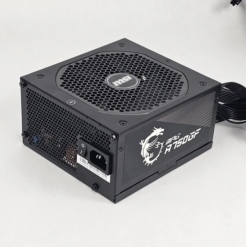 750 Watt PSU MSI MPG A750GF Power Supply